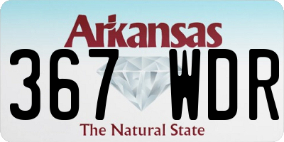 AR license plate 367WDR