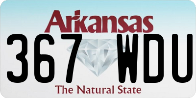 AR license plate 367WDU