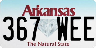 AR license plate 367WEE