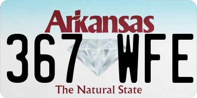 AR license plate 367WFE