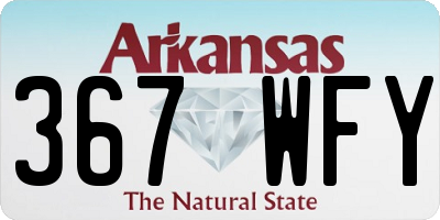 AR license plate 367WFY
