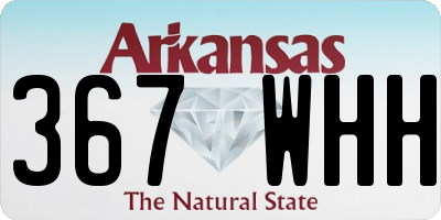 AR license plate 367WHH