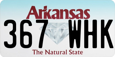 AR license plate 367WHK