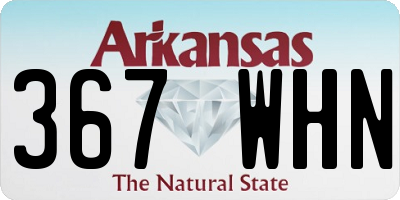 AR license plate 367WHN