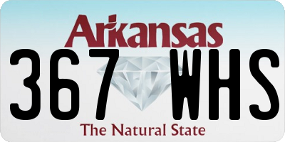 AR license plate 367WHS