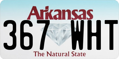 AR license plate 367WHT
