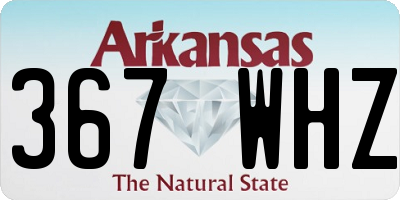 AR license plate 367WHZ
