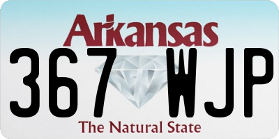 AR license plate 367WJP