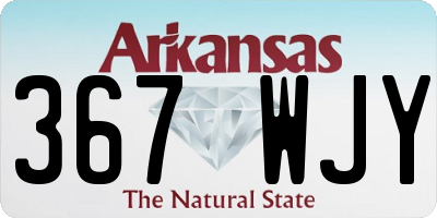 AR license plate 367WJY
