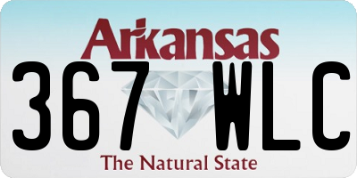 AR license plate 367WLC