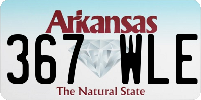 AR license plate 367WLE