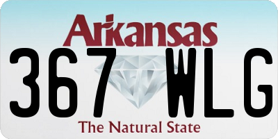 AR license plate 367WLG