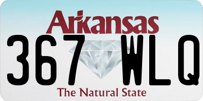 AR license plate 367WLQ