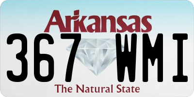 AR license plate 367WMI