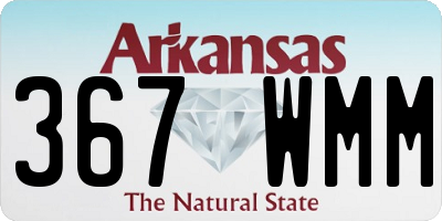 AR license plate 367WMM