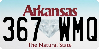 AR license plate 367WMQ