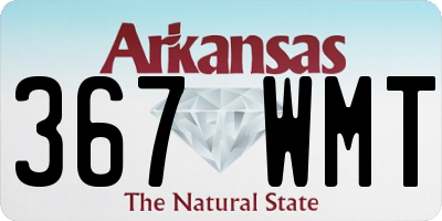 AR license plate 367WMT