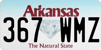 AR license plate 367WMZ