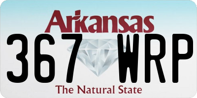 AR license plate 367WRP