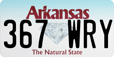 AR license plate 367WRY