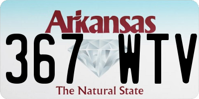 AR license plate 367WTV