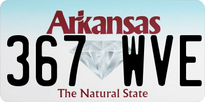 AR license plate 367WVE
