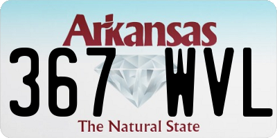 AR license plate 367WVL