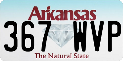 AR license plate 367WVP