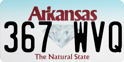 AR license plate 367WVQ