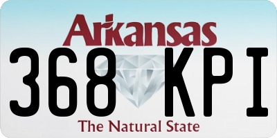 AR license plate 368KPI