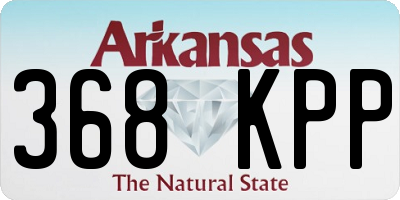 AR license plate 368KPP