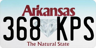 AR license plate 368KPS