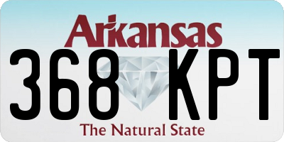 AR license plate 368KPT