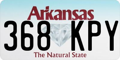 AR license plate 368KPY