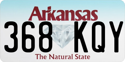 AR license plate 368KQY