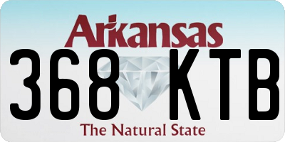 AR license plate 368KTB