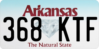AR license plate 368KTF