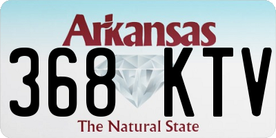 AR license plate 368KTV