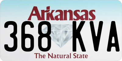 AR license plate 368KVA