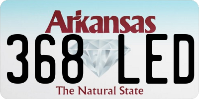 AR license plate 368LED