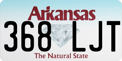 AR license plate 368LJT