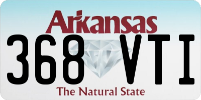 AR license plate 368VTI