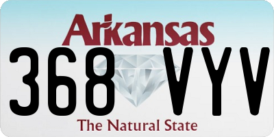 AR license plate 368VYV