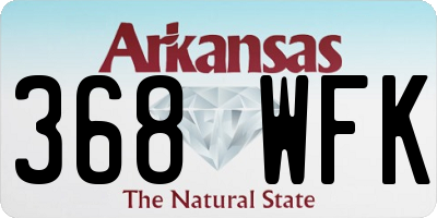 AR license plate 368WFK