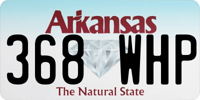 AR license plate 368WHP