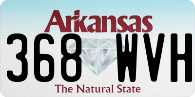 AR license plate 368WVH