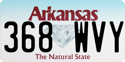 AR license plate 368WVY