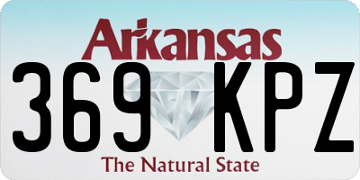AR license plate 369KPZ