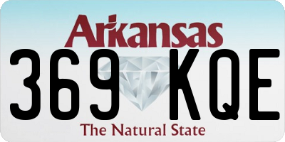 AR license plate 369KQE