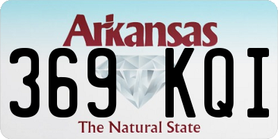 AR license plate 369KQI